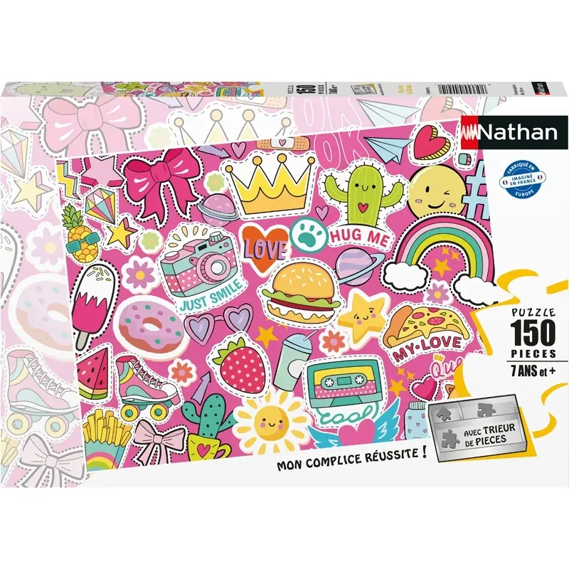 Puzzle 150 Teile Ravensburger Pop Fun Stickers