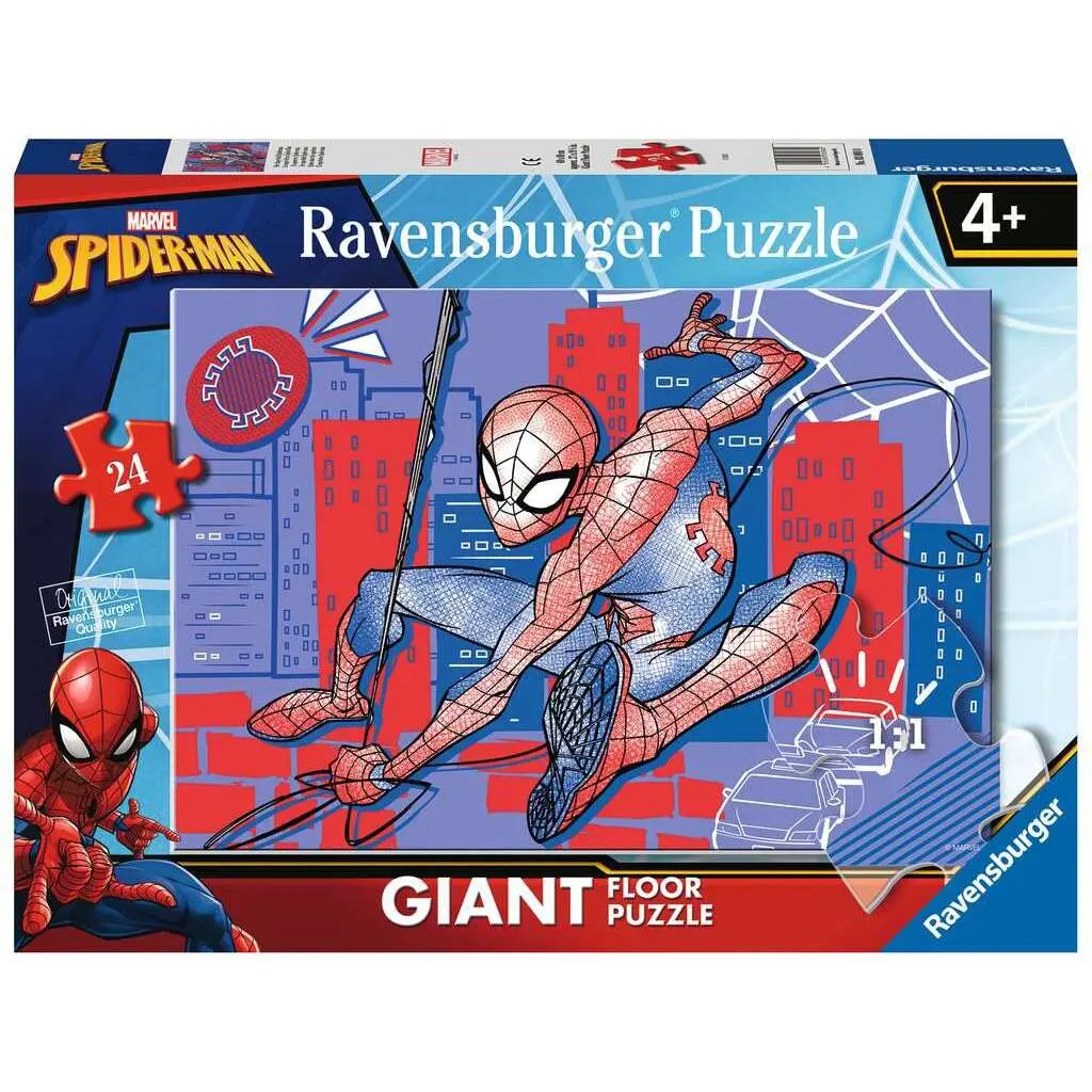 24-teiliges Puzzle -giant- der Superheld spider- man Ravensburger
