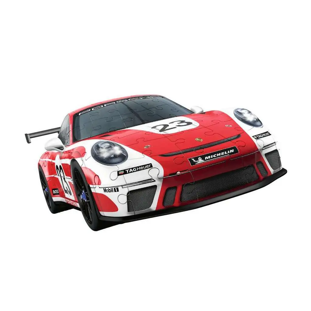 Puzzle aus108 Teilen -porsche 911 gt3 cup salzburg 3d puzzle Ravensburger