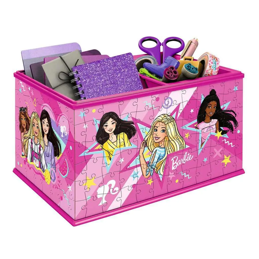 Puzzle mit 216 Teilen -Aufbewahrungsbox - barbie 3d puzzle Ravensburger
