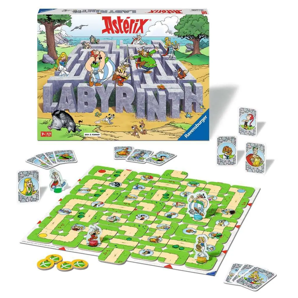 Gesellschaftsspiele- Asterix Labyrinth Ravensburger
