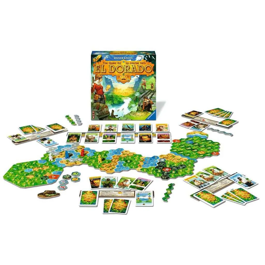 Brettspiele -Der Wettlauf nach el dorado - neue Ausgabe (en,f) Ravensburger