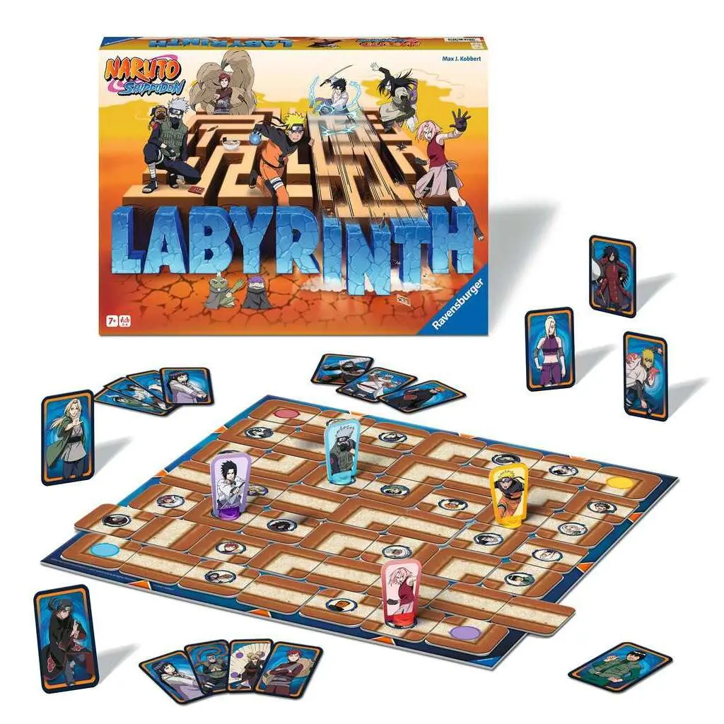 Brettspiele - naruto labyrinth Ravensburger