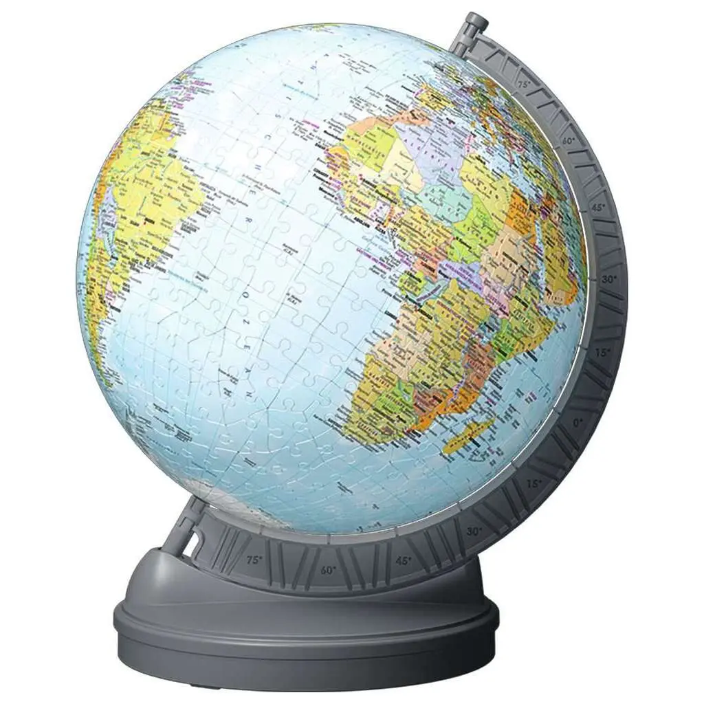 3d-Puzzle beleuchteter Globus mit 540 Teilen Ravensburger