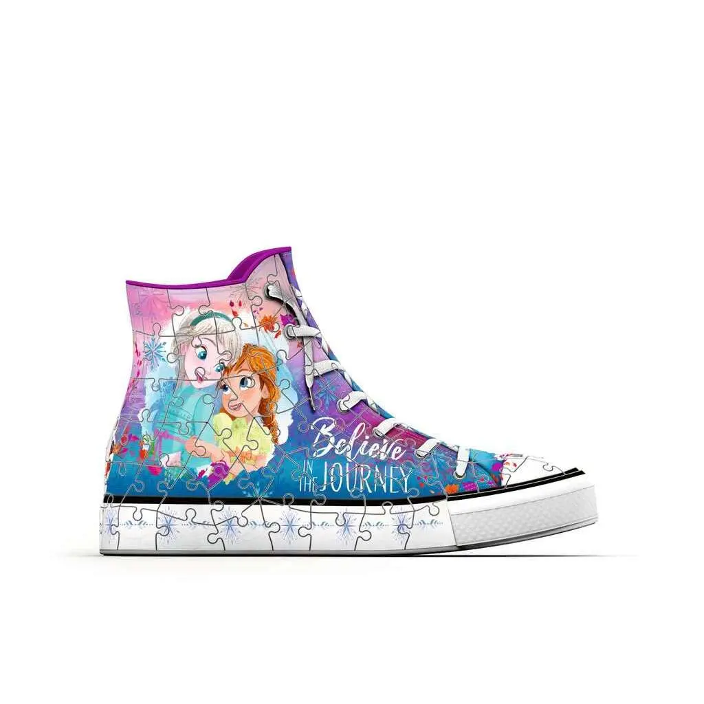 108-teiliges 3D-Sneaker-Puzzle - disney die Schneekönigin 2 Ravensburger