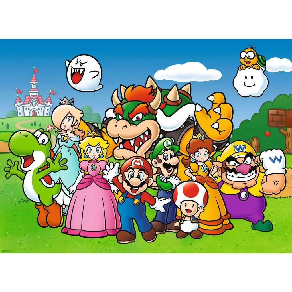 100-teiliges Puzzle xxl super mario fun Ravensburger