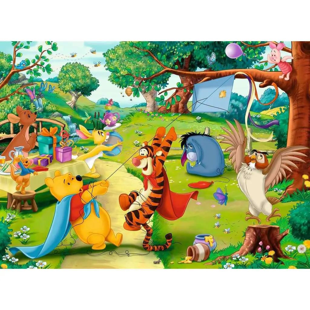 100-teiliges Puzzle xxl die Rettung / disney winnie the pooh Ravensburger