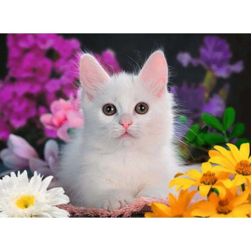 100-teiliges xxl Katze mit Glitter Kollektion Glitter Puzzle Ravensburger