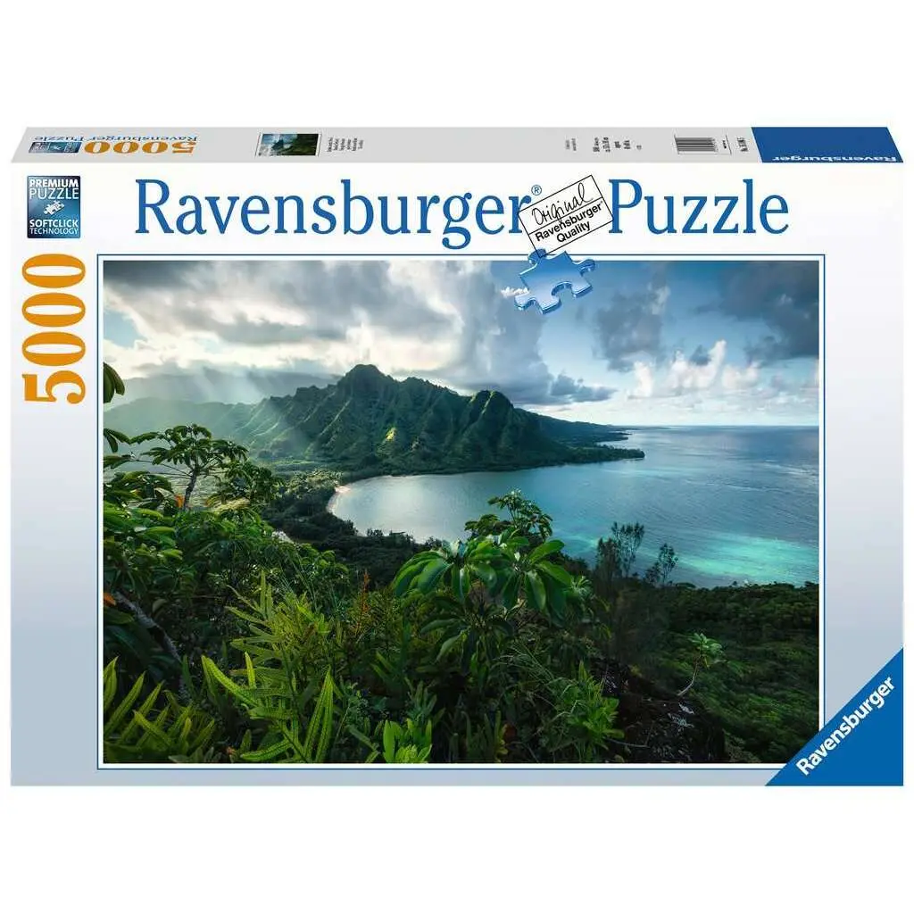 Puzzle 5.000 Teile Blick auf Hawaii Ravensburger