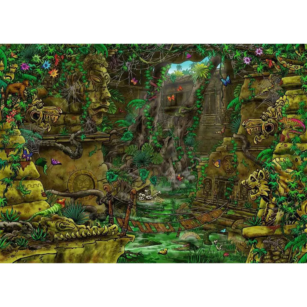 Puzzle 759 Teile escape temple angkor wat Ravensburger