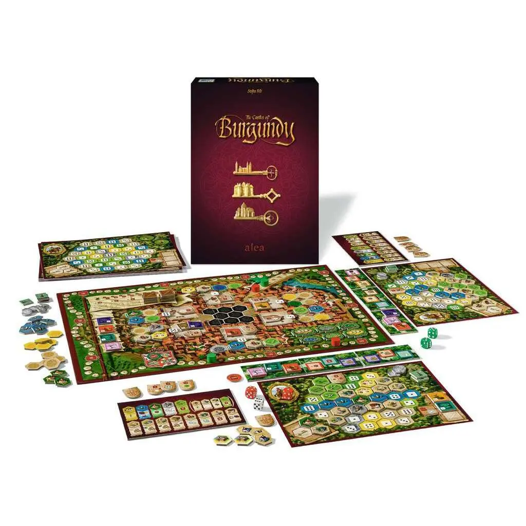 Brettspiele die Burgen von Burgund aléa Ravensburger