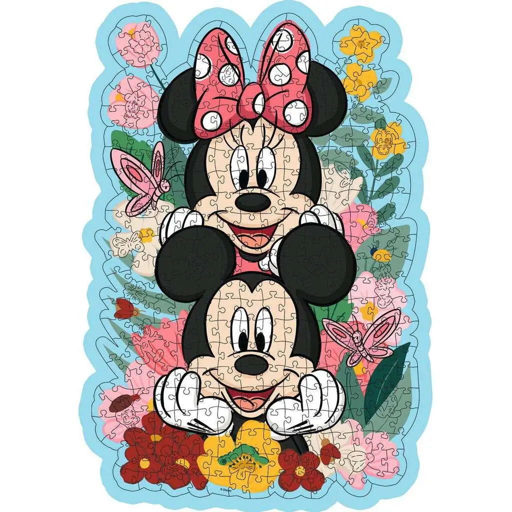 300-teiliges Holzpuzzle - mickey und minnie Ravensburger
