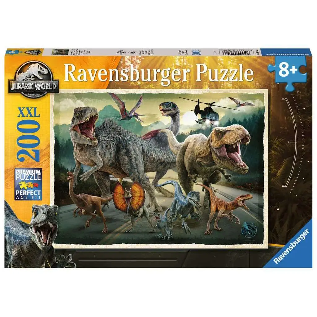 200-teiliges Puzzle - die Welt von jurassic world Ravensburger