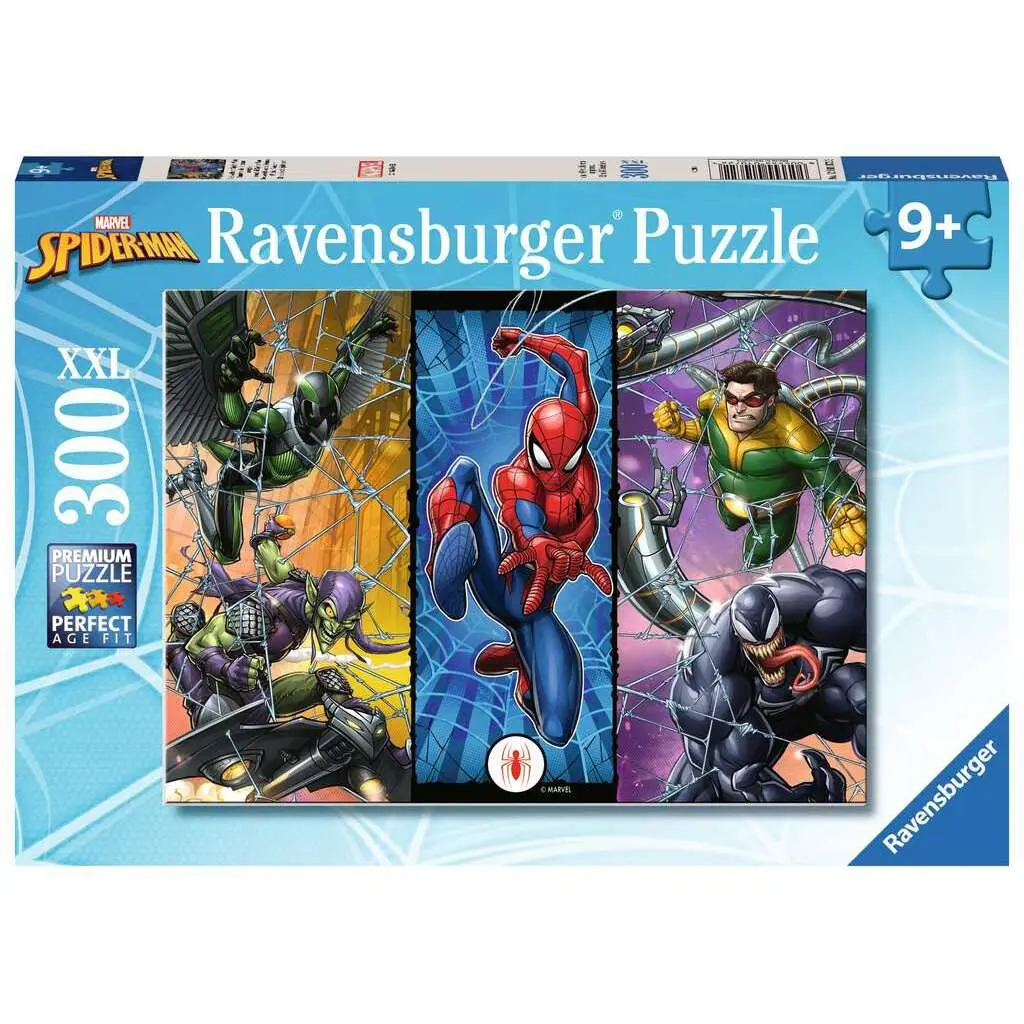 300-teiliges Puzzle - das Universum des Spiderman / Spinnenmanns Ravensburger