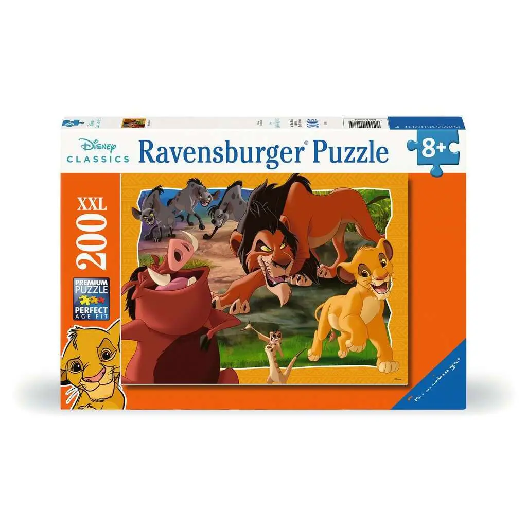Puzzle mit 200 Teilen - hakuna matata / disney König der Löwen Ravensburger