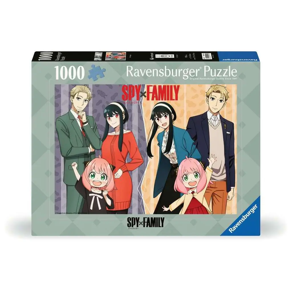 1000-teiliges Puzzle - die Familie schmieden / spy x family Ravensburger
