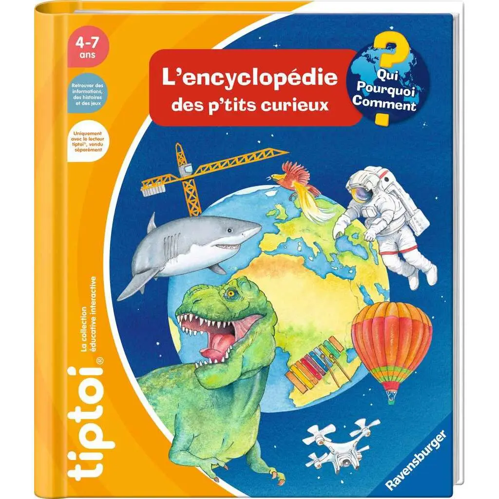Lernspiele die Enzyklopädie der kleinen Neugierigen tiptoi® Ravensburger