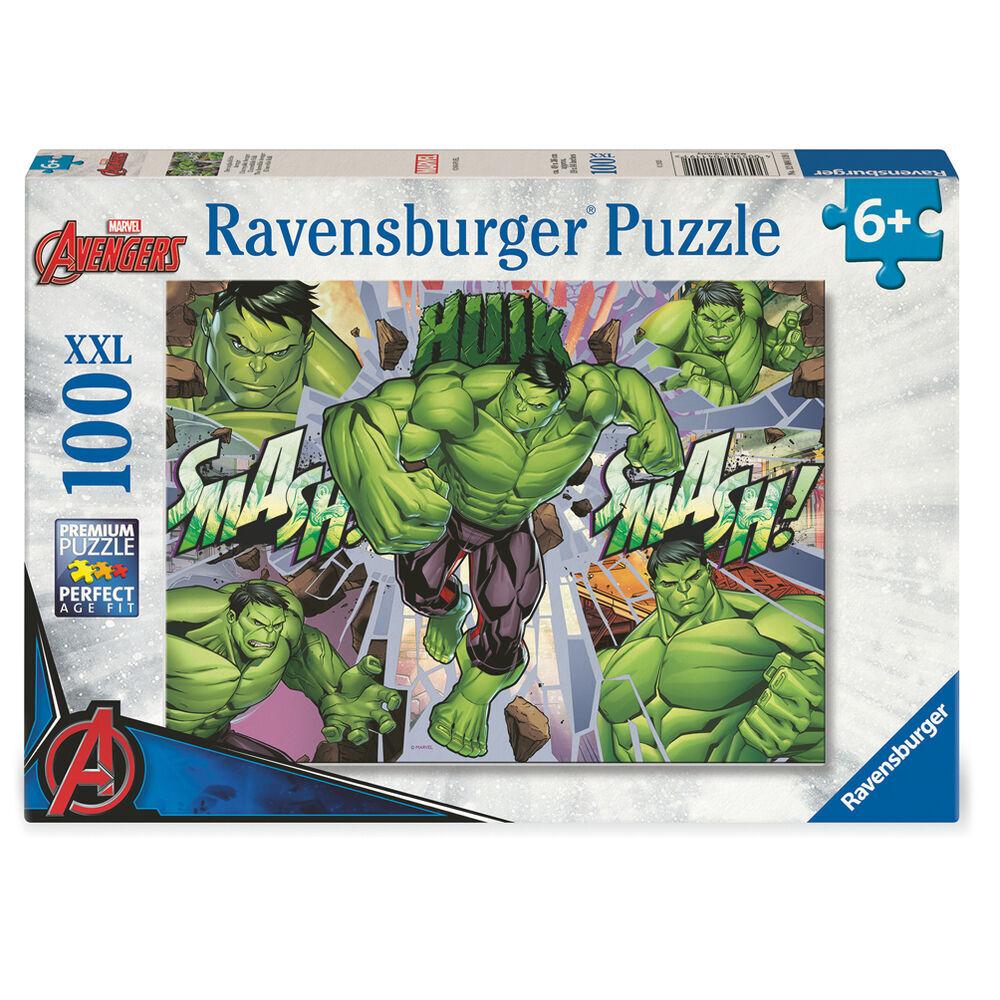 4005555041191 - Jigsaw puzzle XXL Marvel Hulk 100 pcs Boden