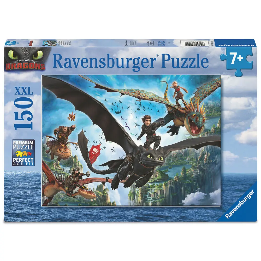 4005555041412 - Puzzle How to Train Your Dragon 2