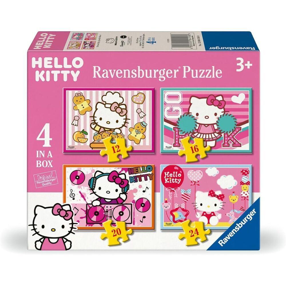 4005555041580 - Puzzle mit 12 16 20 24 Teilen Hello Kitty
