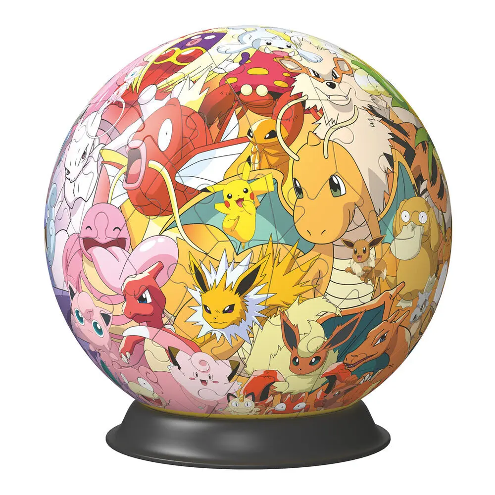 4005556115952 - Puzzle Ball Pokémon - Kanto Region 3D Puzzle
