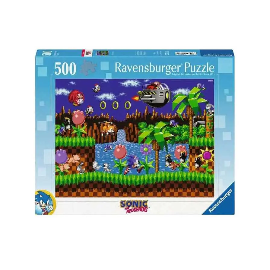 4005555011354 - Puzzle mit 500 Teilen Sonic - The Hedgehog Classic Sonic