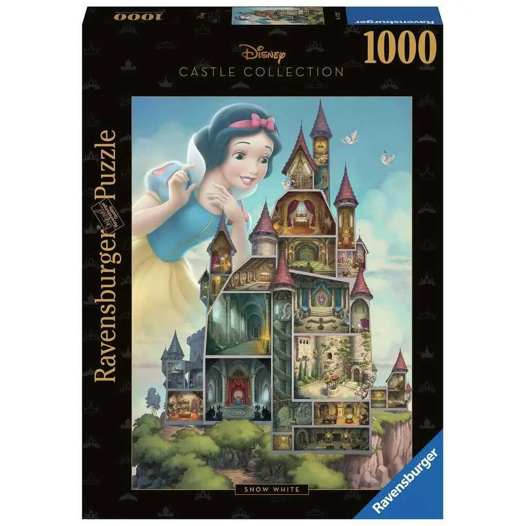 4005555002574 - Puzzle mit 1000 Teilen Disney Castle Blanche-Neige