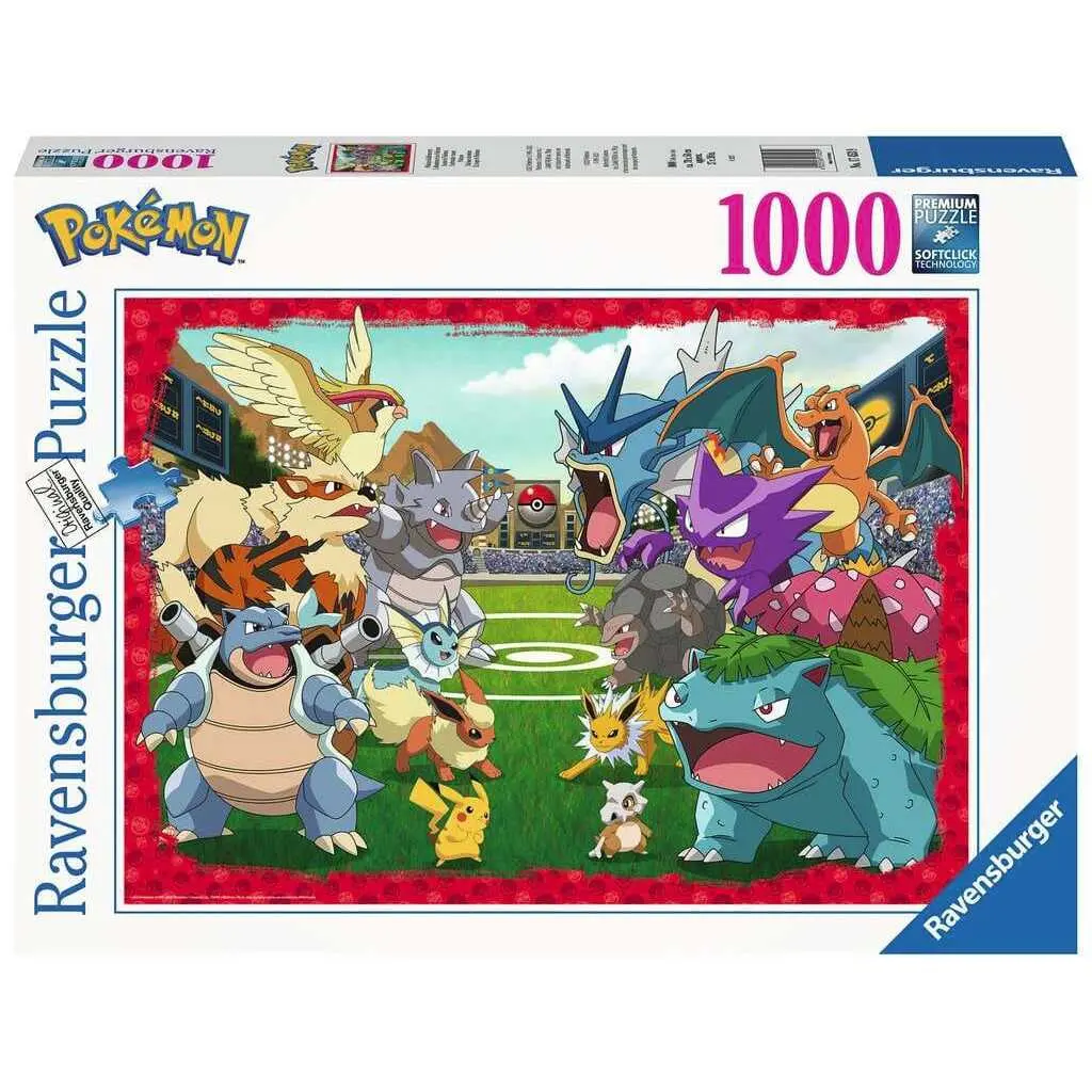 4005555006282 - Puzzle Puzzle Pokémon Kräftemessen