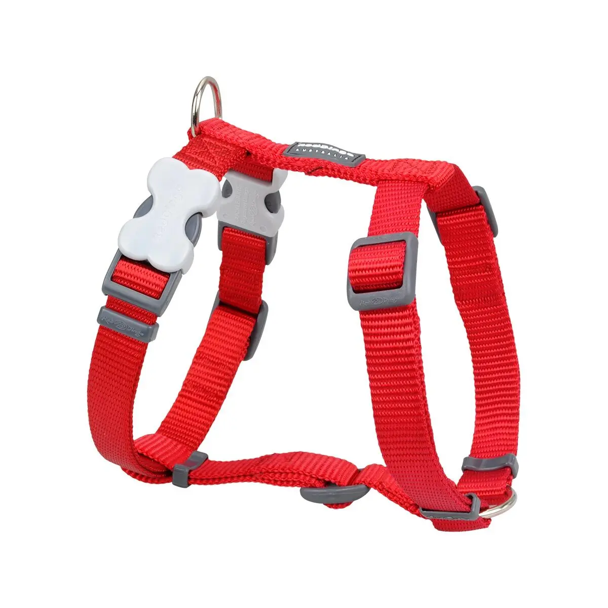 Red Dingo - Harnais chien r&eacute;glable Basic rouge Taille : T3 - Rouge