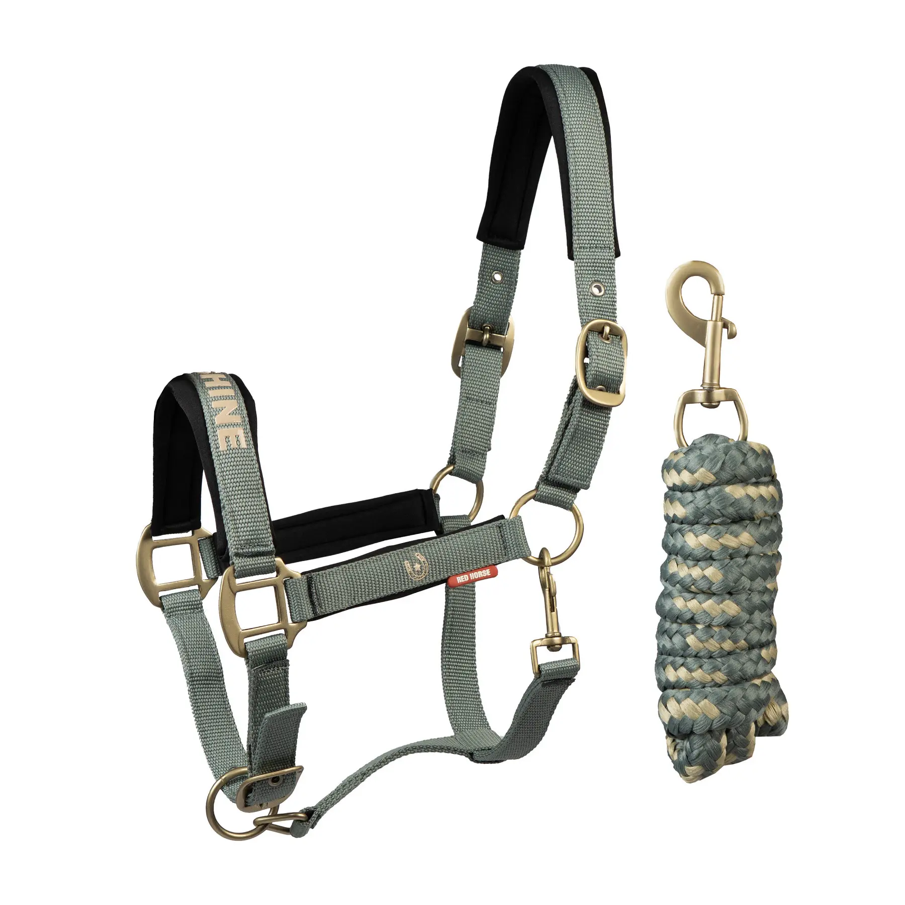 Ensemble licol et longe pour cheval Red Horse Kyo