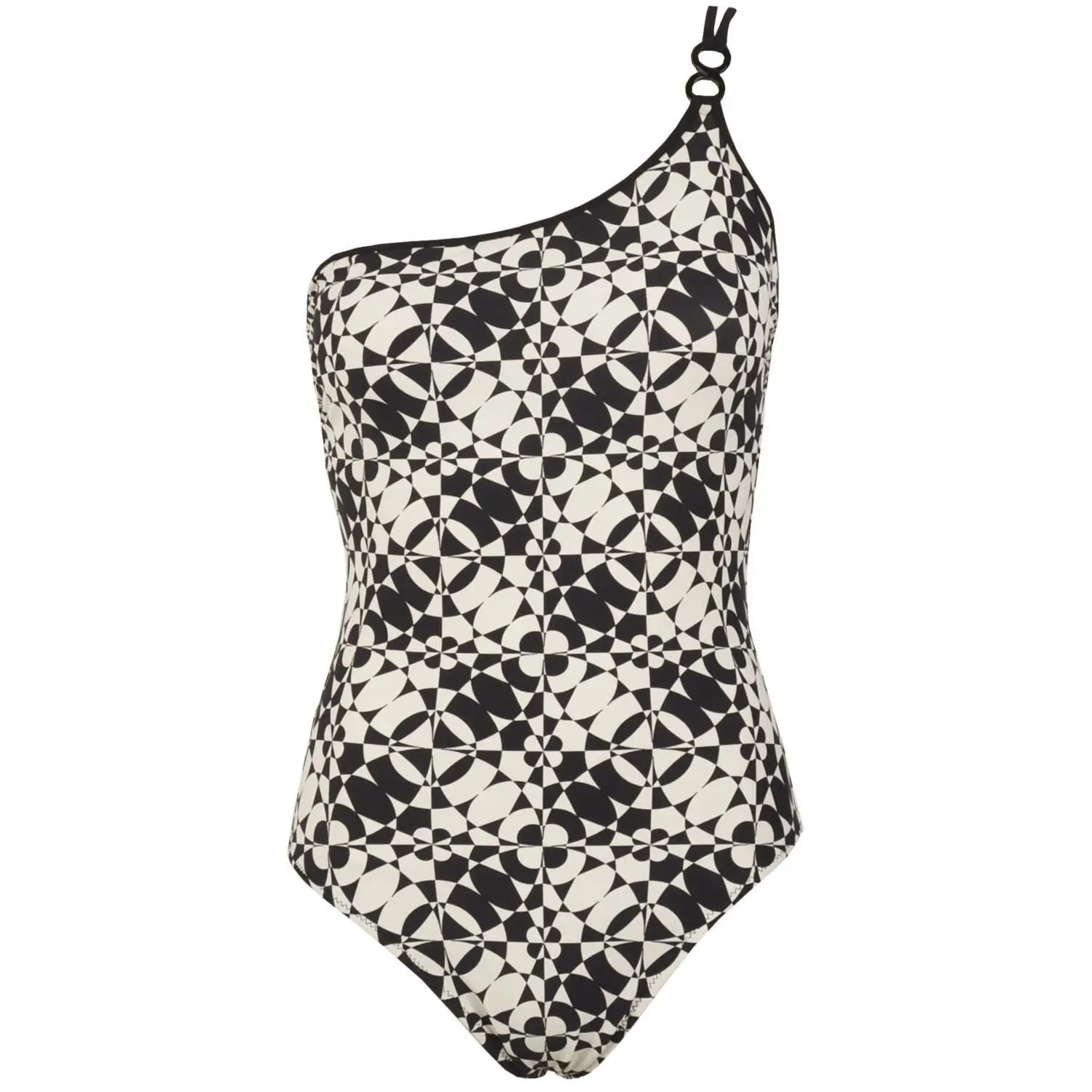 Costume da bagno asimmetrico a 1 pezzo per donna  Edna