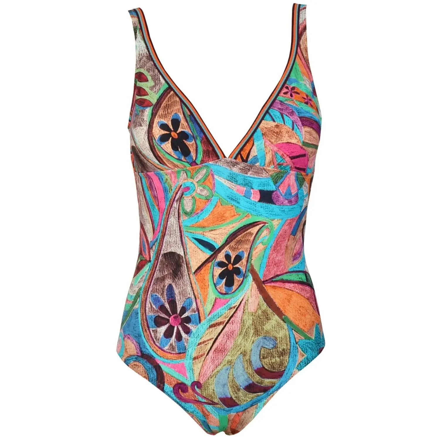 Costume da bagno intero triangolo davanti donna  Abby