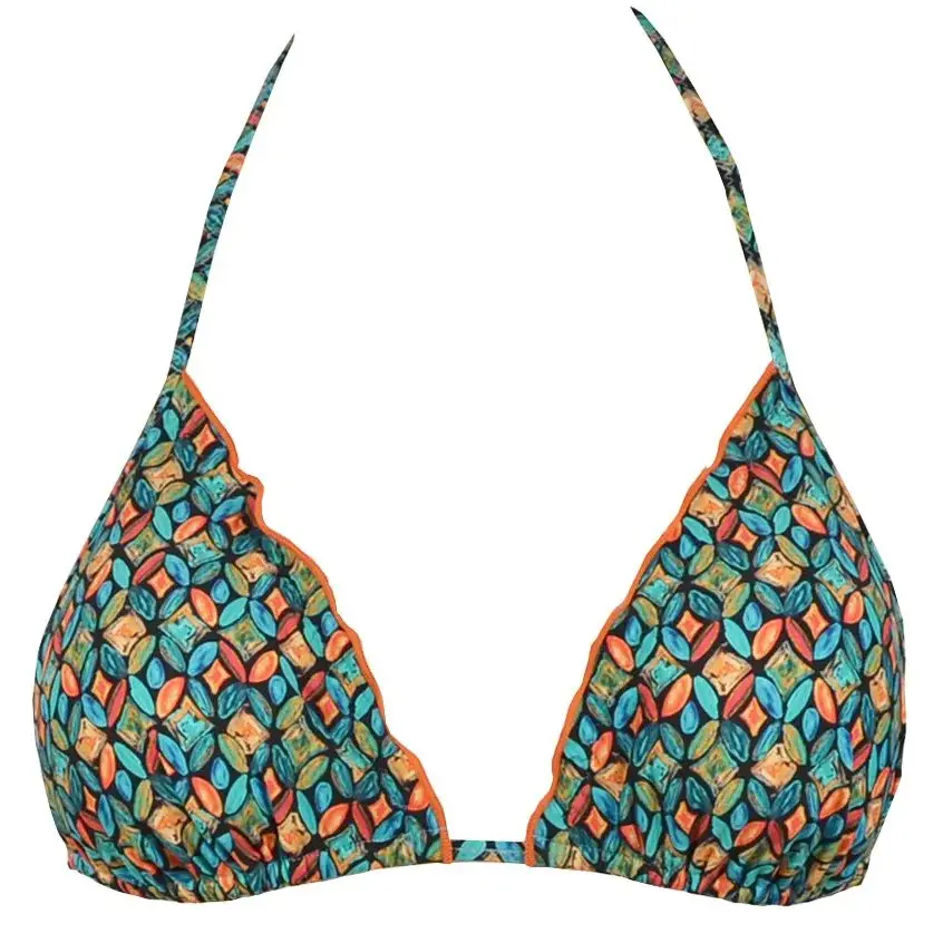 Haut bikini triangolo con imbottitura estraibile donna  Becky