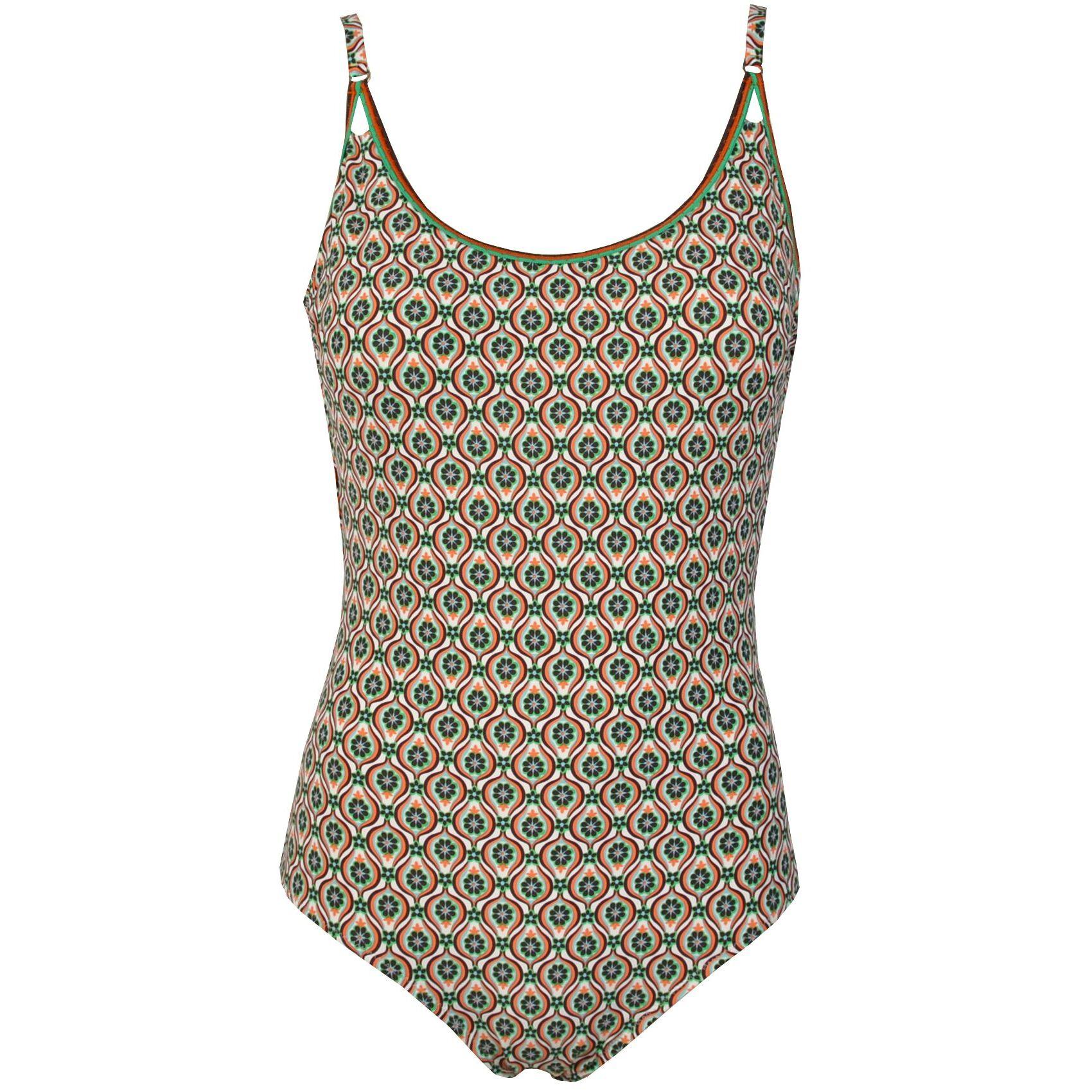 8447049106270 - Einfacher Damen-Einteiler Badeanzug Neko