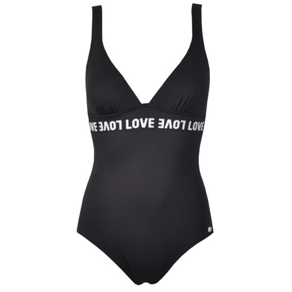 8447049062958 - Einfacher Damen-Einteiler Badeanzug Love Basico top