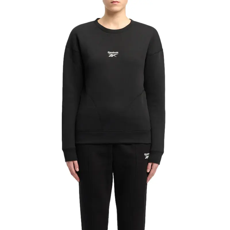 Image of Sweatshirt Damen Reebok Logo Pocketed Crew