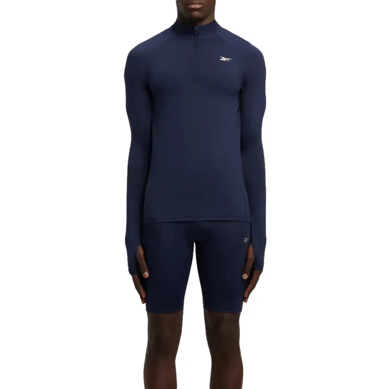Reebok Men's Bleu 3/4 Zip Training Top Rocky