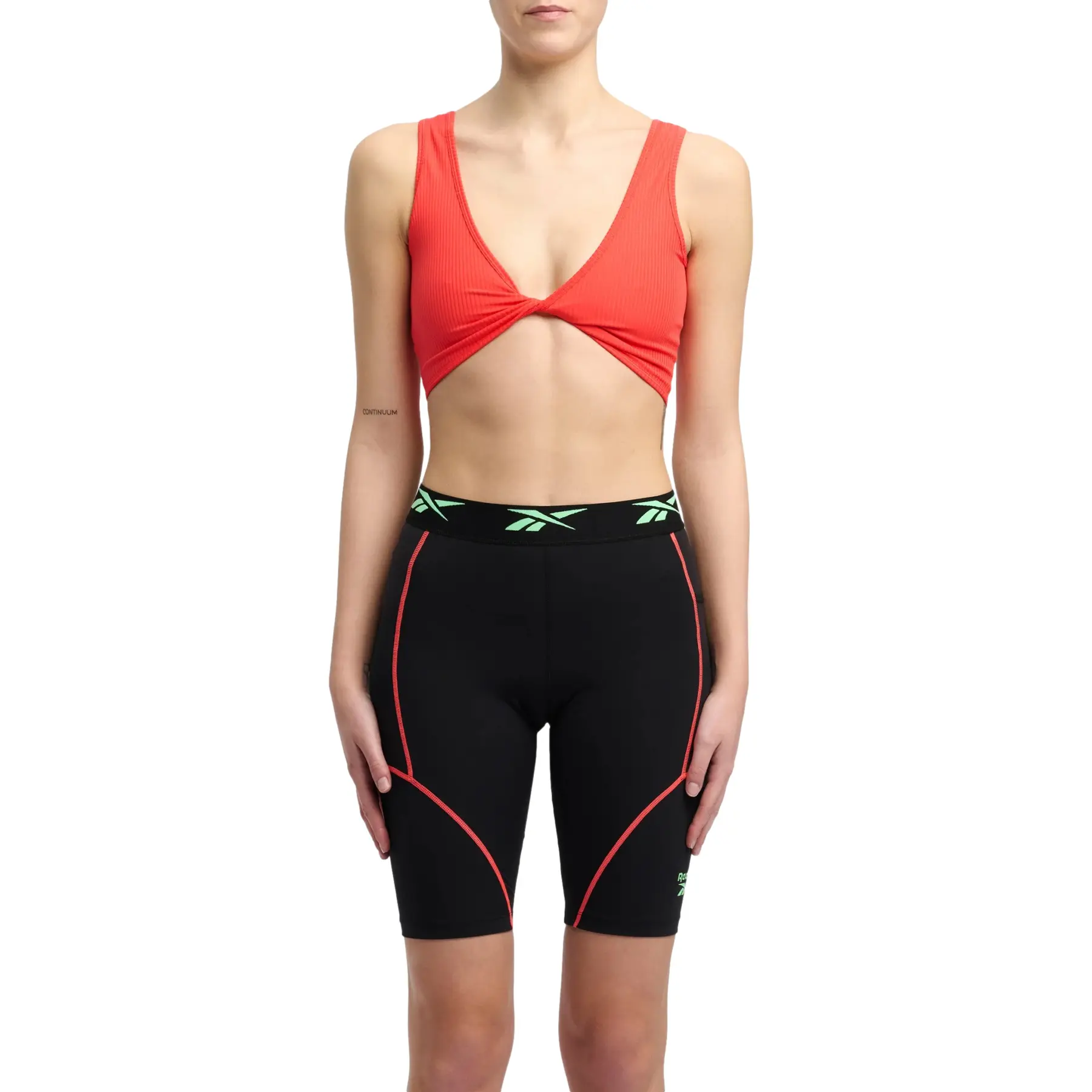 Rippstoff-BH Damen Reebok