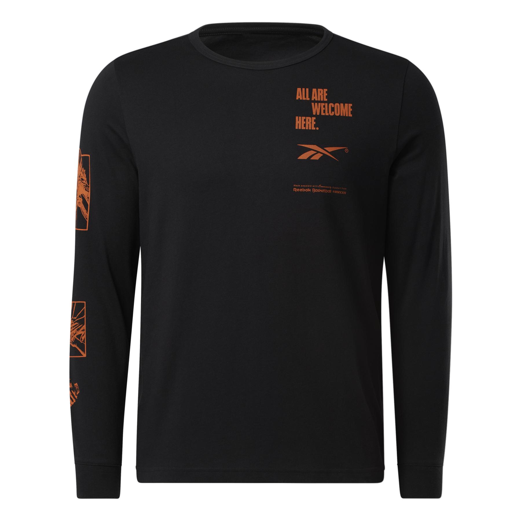 4066751270945 - BB BASKETBALL AAWH LS TEE Langarmshirt schwarz