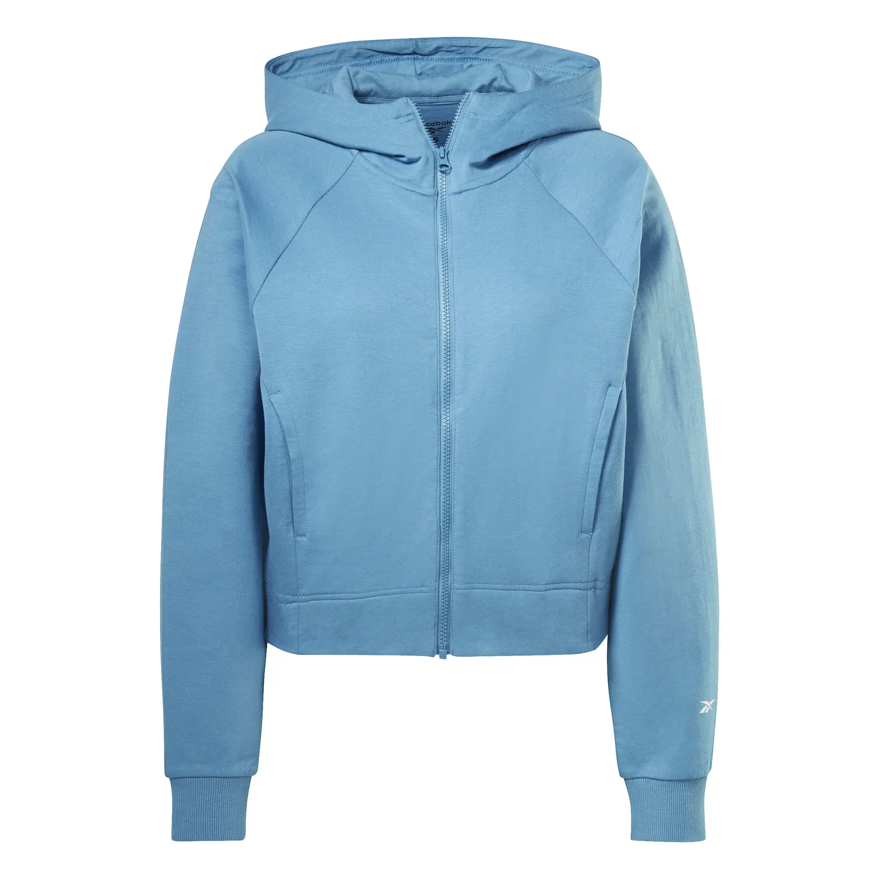 Sweatshirt mit Kapuze und Reißverschluss aus Baumwolle, Damen Reebok Dreamblend