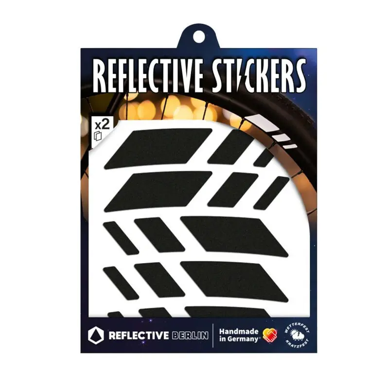 Velo Store - UK Reflective bicycle wheel sticker Reflective Berlin Racer | Extra 10% off with Subscription, Postage £16.79 to UK Fedex.