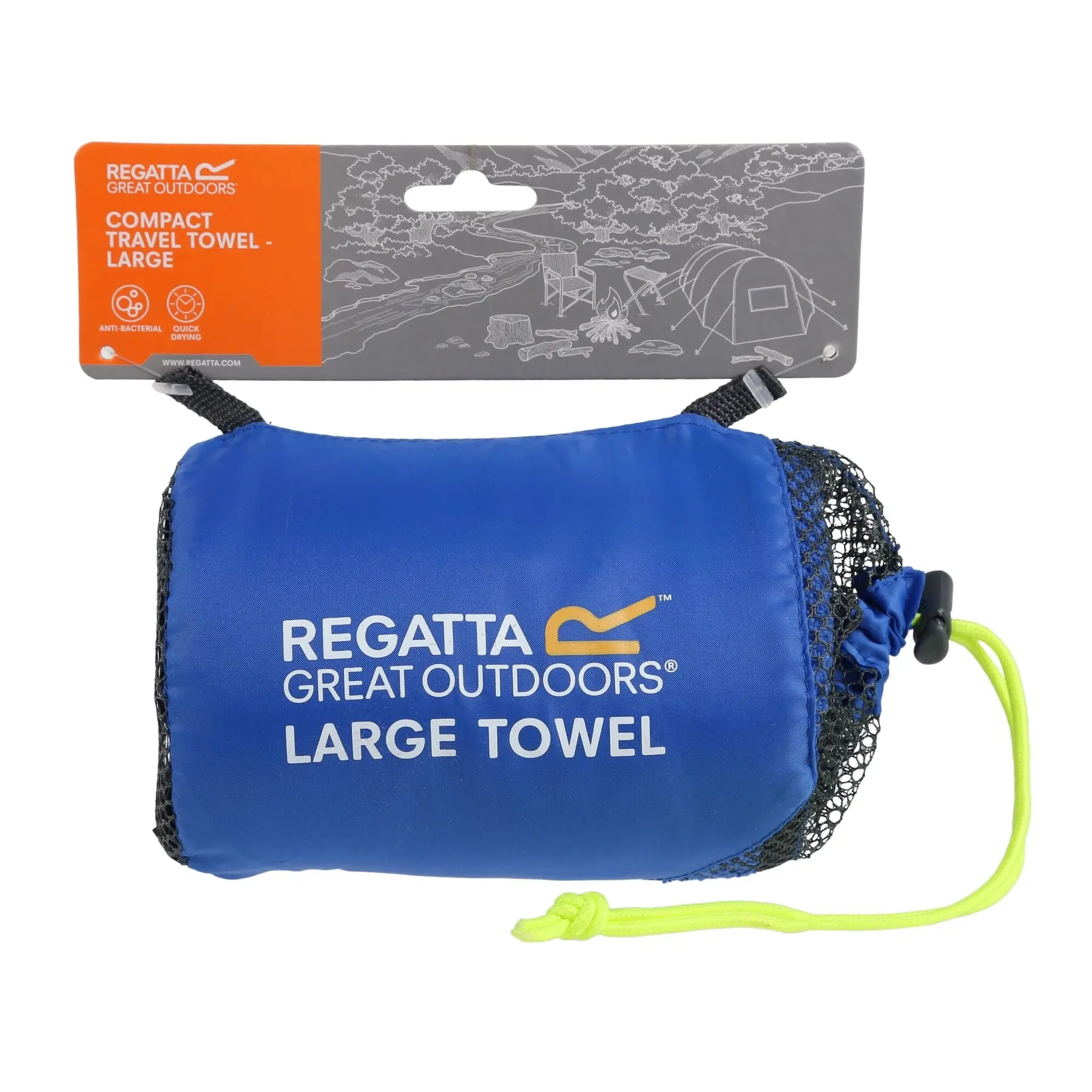 Regatta Unisex Bleu Towel Compact Large