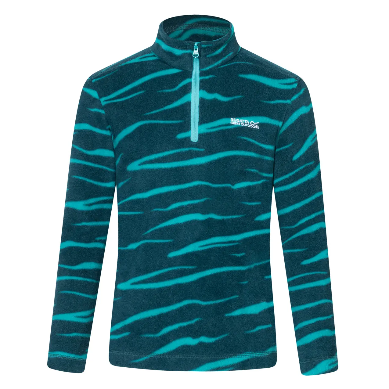 Regatta Unisex Kids Vert Children's 1/2 Zip Fleece Hot Shot Ii