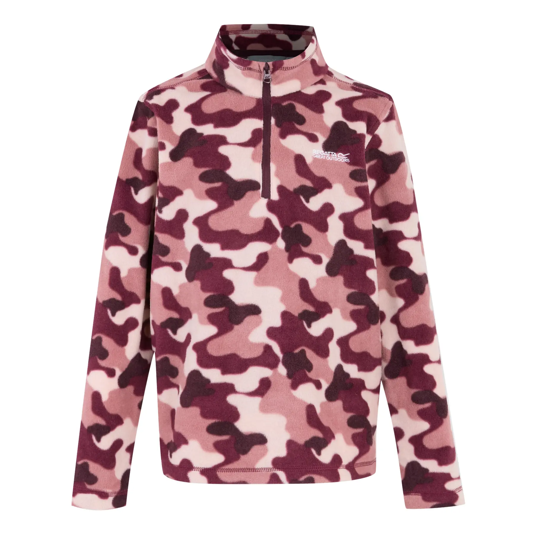 Technische Fleecejacke 1/2-Reißverschluss Kinder Regatta Hot Shot II