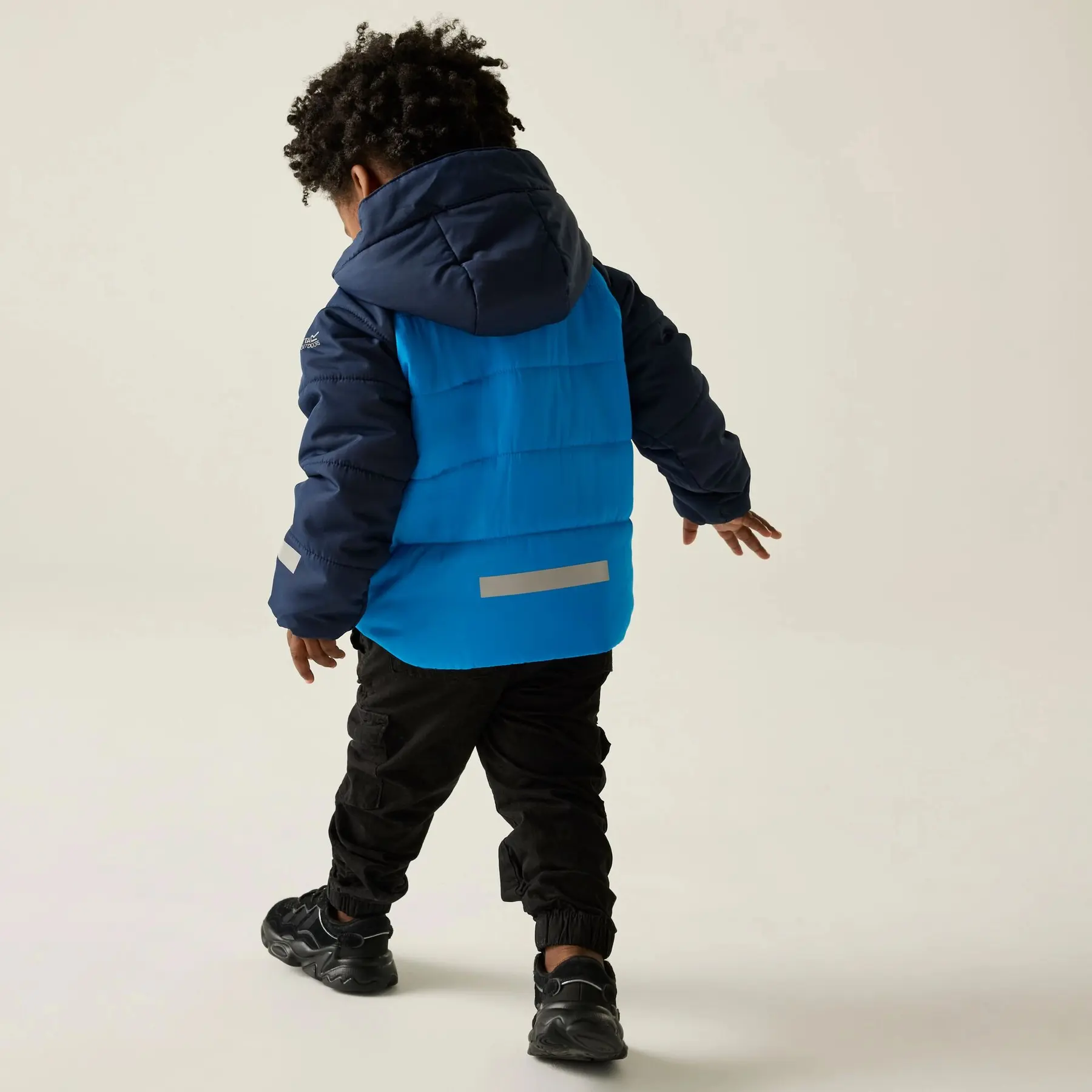 Veste Regatta Enfant Fille, Rouge, Rembourrée à Capuche, 3-4 Ans - Très Bon état