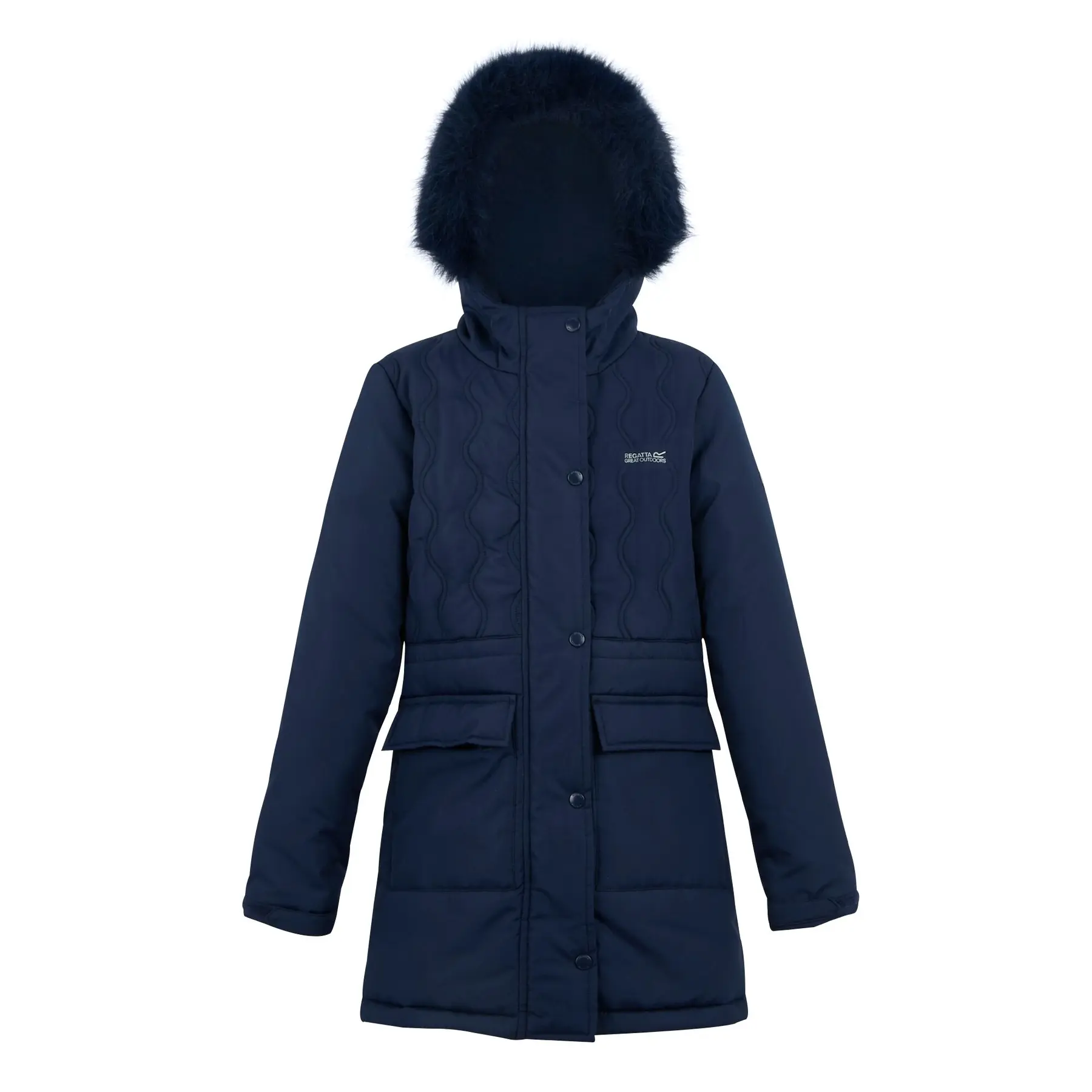 Regatta Unisex Kids Bleu Child Puffer Jacket Fabrizia Ii