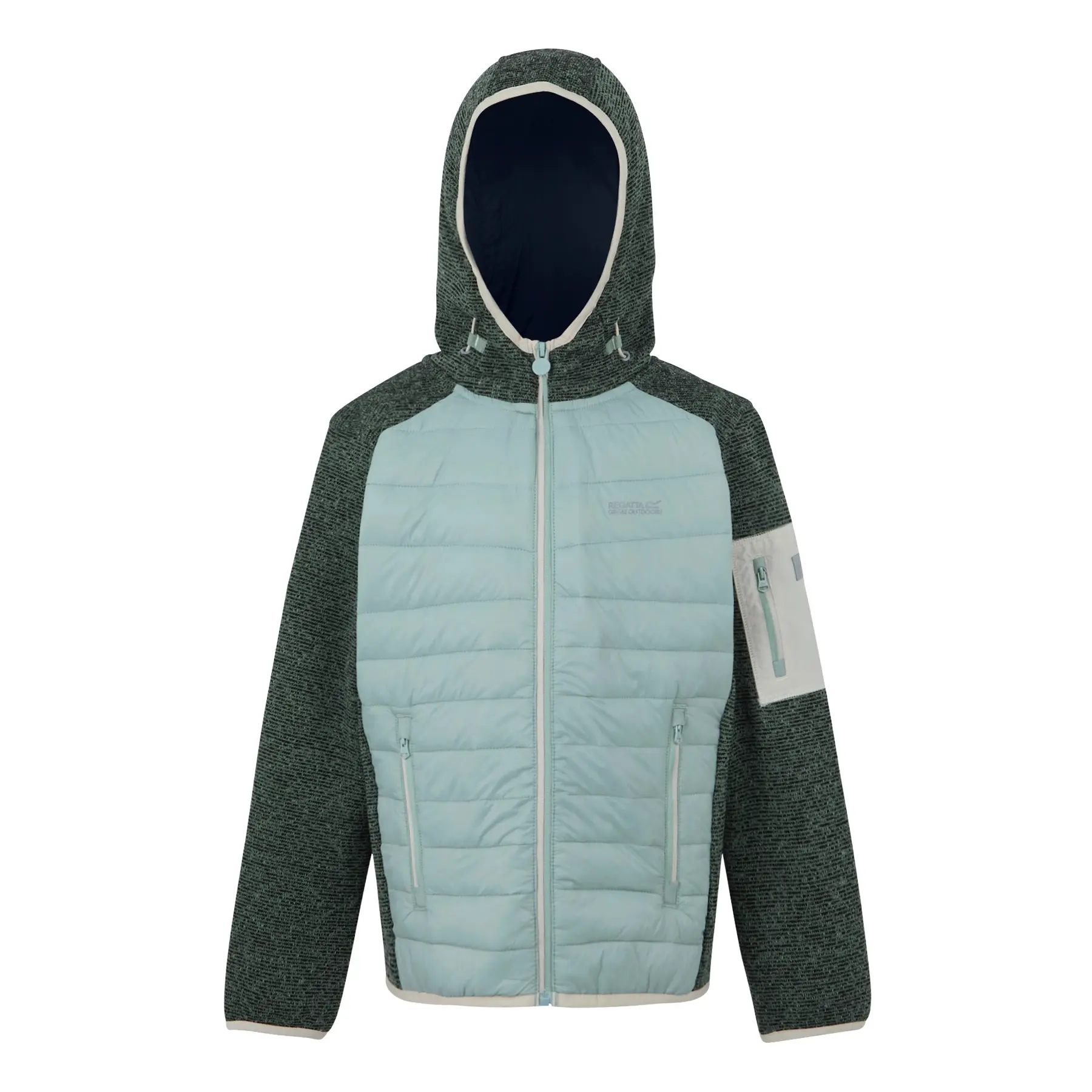 Children's Hybrid Hooded Jacket Regatta Newhill