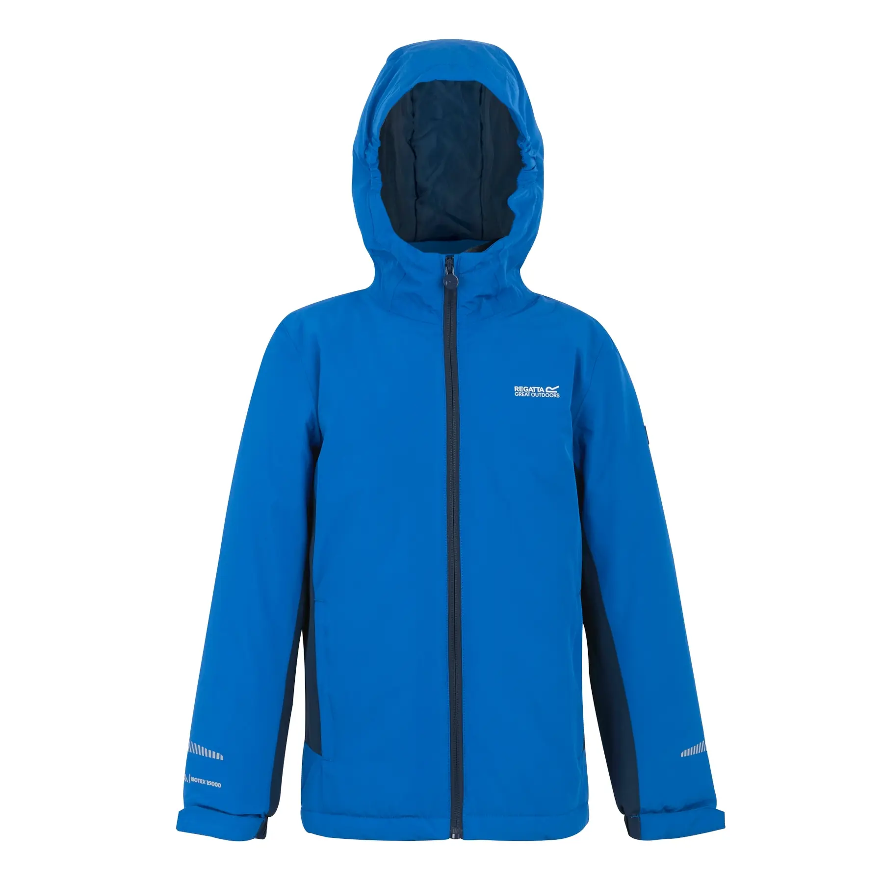 Regatta Unisex Kids Bleu Waterproof Jacket For Children Hurdle