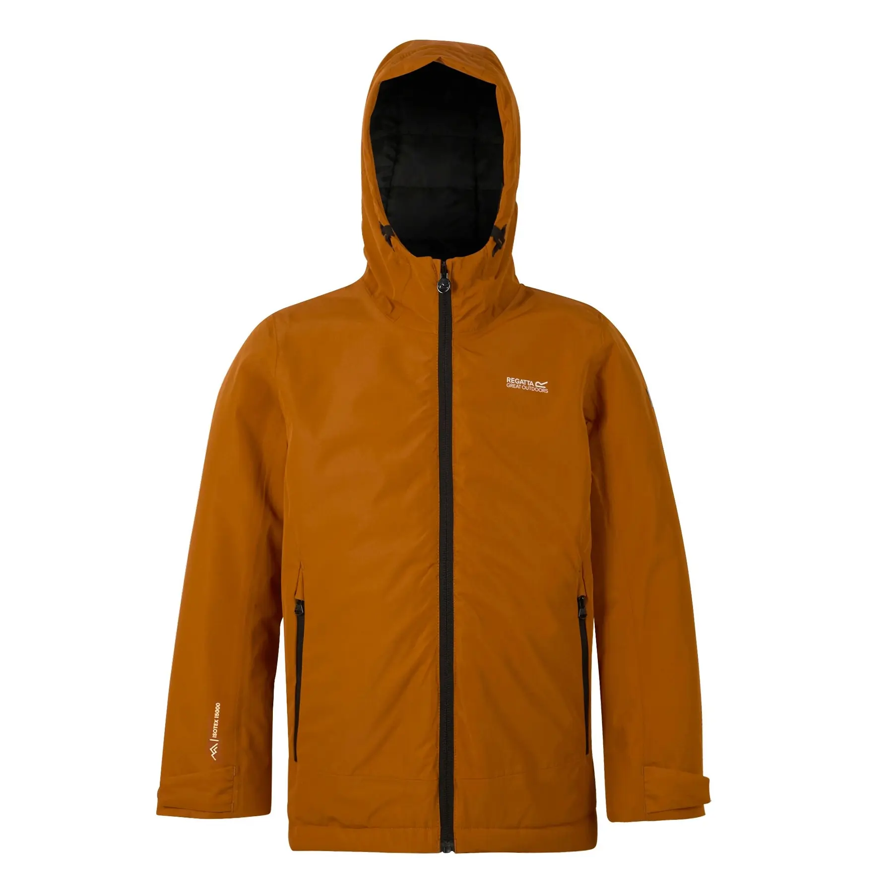 Regatta Unisex Kids Orange Waterproof Jacket For Children Frelton