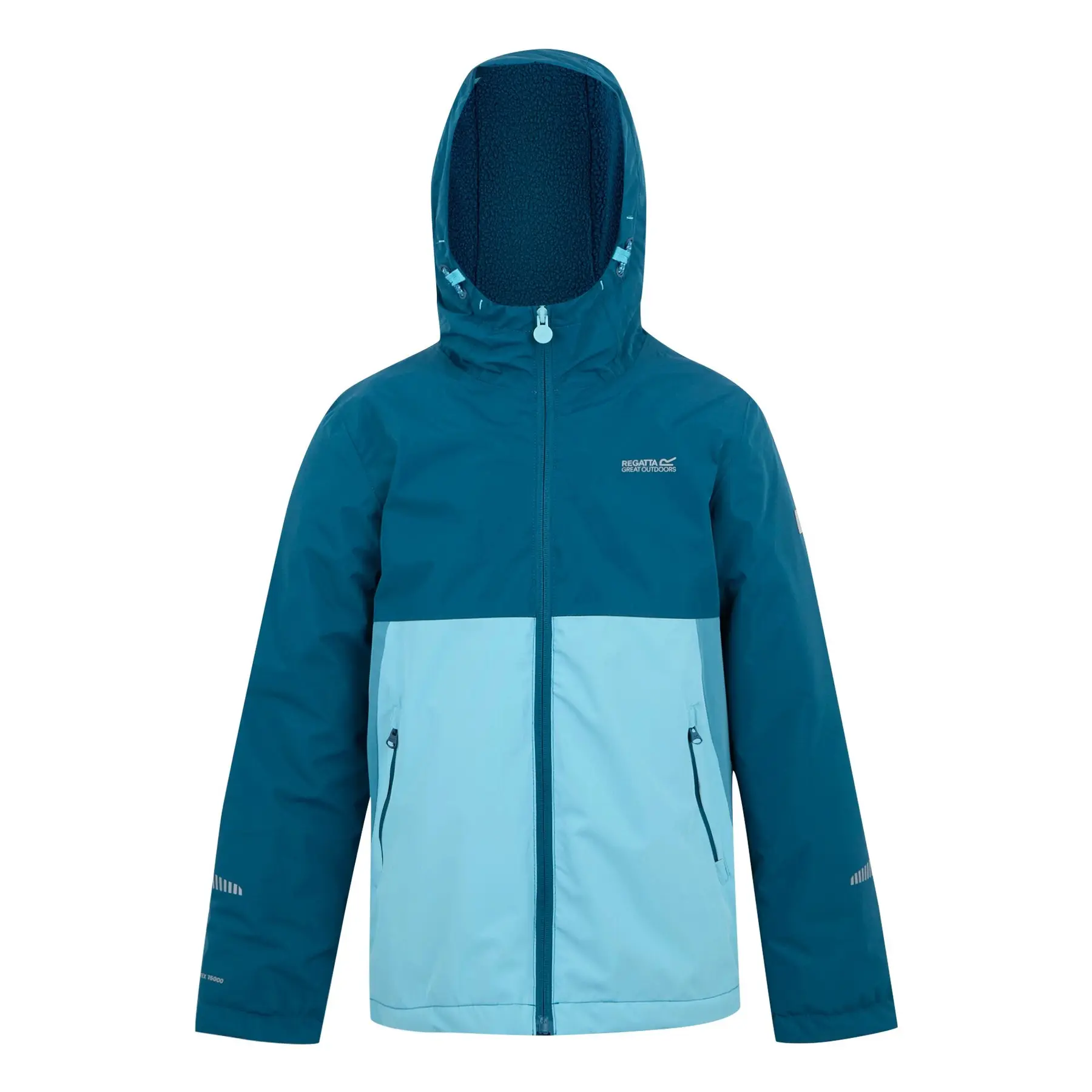 Regatta Unisex Kids Bleu Waterproof Jacket For Children Hillain